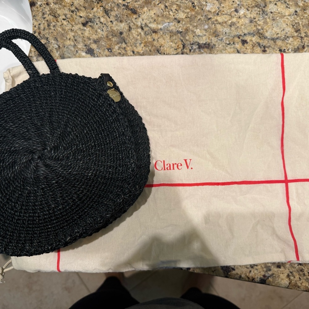 Clare V Black Moyen Alice Bag